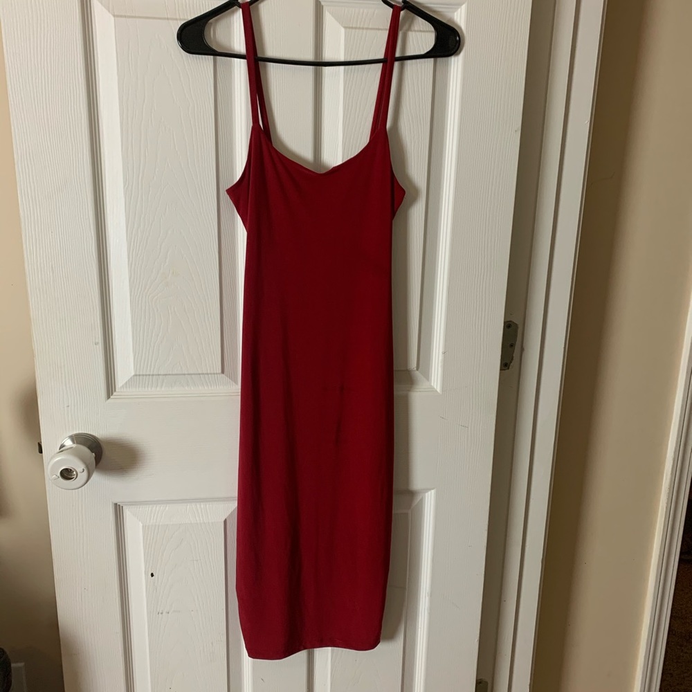 Burgundy Maxi Dress